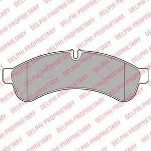 LP2063 колодки дисковые з. !\ Iveco Daily III 35/40/45/50/60/65 06> LP2063 DELPHI