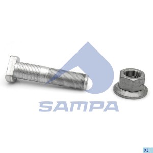 Шпилька колеса BPW в сборе (M22x1.5x97/62) (гайка) SAMPA 070.695 SAMPA