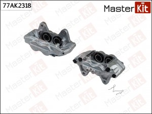 Суппорт тормозной перед. прав. Toyota LAND CRUISER PRADO (_J12_) 2002 - 2010 MAS 77AK2318 MASTER KIT