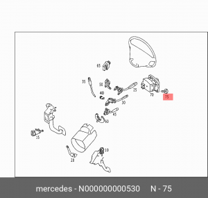 болт! М4.8\ MB N 000000 000530 MERCEDES BENZ