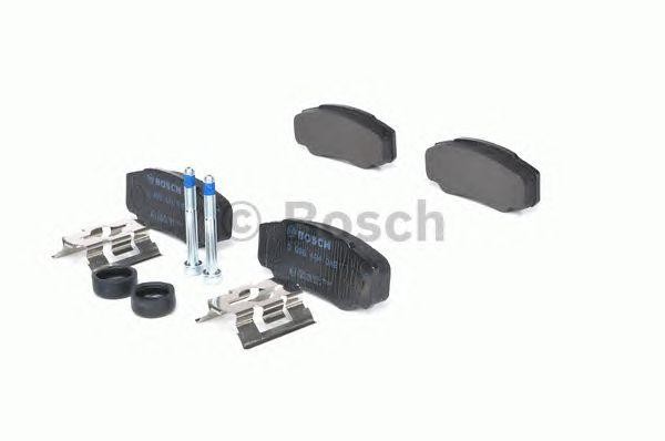 Колодки тормозные PEUGEOT Boxer CITROEN Jumper FIAT Ducato (94-) задние (4шт.) B 0 986 494 049 BOSCH