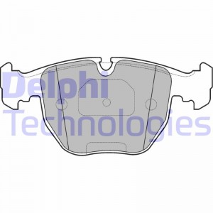 LP1003 колодки дисковые п.\ BMWE39 3.0-4.0/3.0D/E53 3.0/4.4/3.0D 00> LP1003 DELPHI