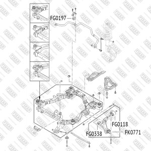 OPEL ANTARA (2007>)/CHEVROLET CAPTIVA (2006>) FG0338 FIXAR