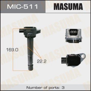 катушка зажигания!\ Honda Accord VIII 2.4 08> MIC-511 MASUMA