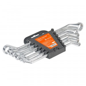 Набор ключей накидных с изгибом 6 предметов (6*7,8*9,10*11,12*13,14*15,17*19мм)  ATAH013 AIRLINE