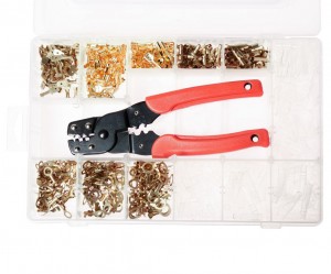 Набор клемм автомобильных неизолированных 11 типоразмеров 551шт. в боксеJTC JTC-2028 JTC TOOLS