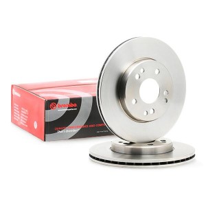 09.4869.34 диск тормозной передний!\MB S124/W124/W201 2.3-3.0TD <98 09486934 BREMBO