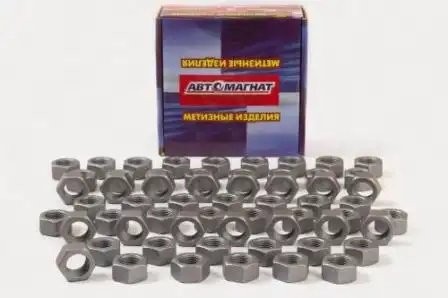 Гайка М 20х1,5 ГАЗ-3307,3309,53, ПАЗ шпильки ступицы (тефлон) /АВТОМАГНАТ/ 250565P8 AVTOMAGNAT