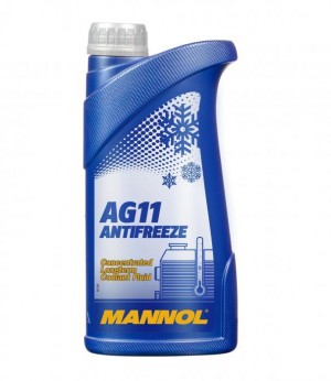 антифриз! концентрат синий\ MN4111-1 MANNOL