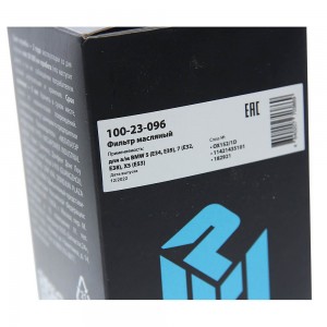 Фильтр масляный BMW 5 (E34,E39),7 (E32,E38),X5 (E53) MEGAPOWER 100-23-096 MEGA POWER