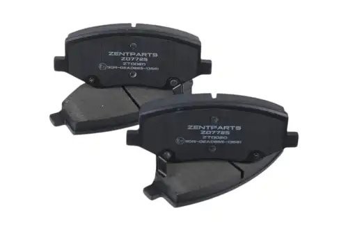 колодки тормозные дисковые! JAC S3/S5 Z07725 ZENTPARTS