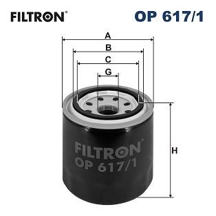Фильтр масляный OP6171 FILTRON