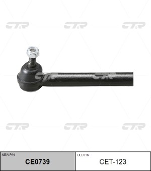 Наконечник рулевой тяги TOYOTA Highlander (04-07) LEXUS RX330 (04-06),RX400 (06- CE0739 CTR