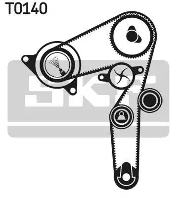 Комплект ГРМ OPEL Astra H (05-),Insignia (08-) SKF VKMA 05193 SKF