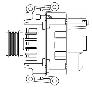 Генератор 180A LG 1702 START VOLT