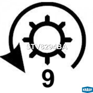 Стартер VW Golf 3 (91-) SKODA Octavia (96-) z=9 1.2кВт KRAUF STV8294BA KRAUF