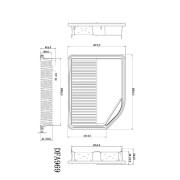 Фильтр воздушный  DOUBLE FORCE DFA969 DFA969 DOUBLE FORCE