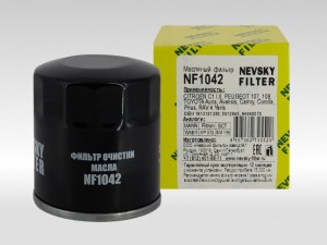 Фильтр масляный NF1042 NEVSKY FILTER