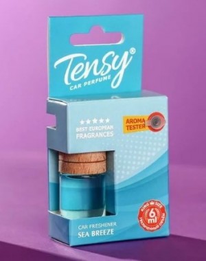ароматизатор! TENSY (TB-07) подвесной, жидкость, бутылочка 'Морской бриз'\ TB07 TENSY