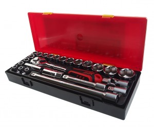 Набор инструментов 25 предметов слесарно-монтажный в ложементе JTC JTC-K4253 JTC TOOLS