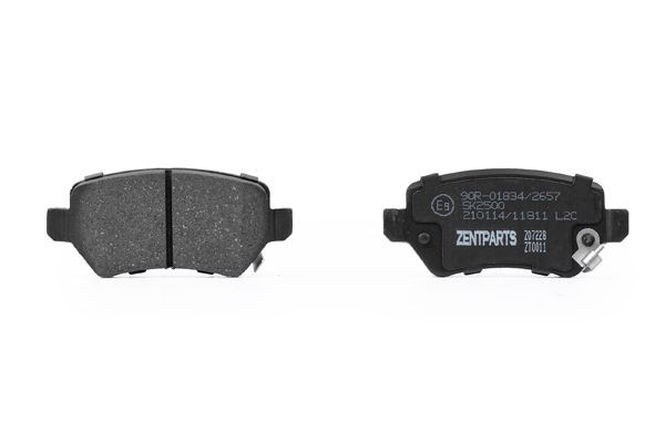 колодки дисковые задние Z07228 ZENTPARTS