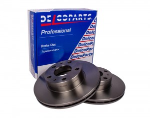 Диск тормозной PEUGEOT Boxer (94-02) CITROEN Jumper (94-02) передний (1шт.) DELC 19177377 DELCOPARTS