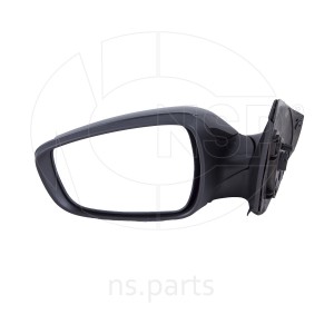 Зеркало боковое HYUNDAI Solaris (11-) левое электрическое (черное) NSP NSP02876104L020CA NSP