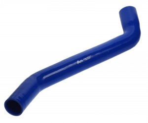 Патрубок МАЗ радиатора верхний (ЯМЗ-536) синий силикон MEGAPOWER 13016205 MEGA POWER