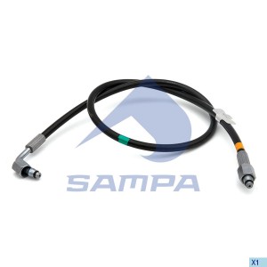 Шланг подъема кабины 82мм 9-9 Scania 044228 SAMPA