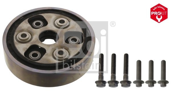 Муфта VW Golf (04-) вала карданного задняя комплект (+ 6 болтов) FEBI 40931 FEBI BILSTEIN