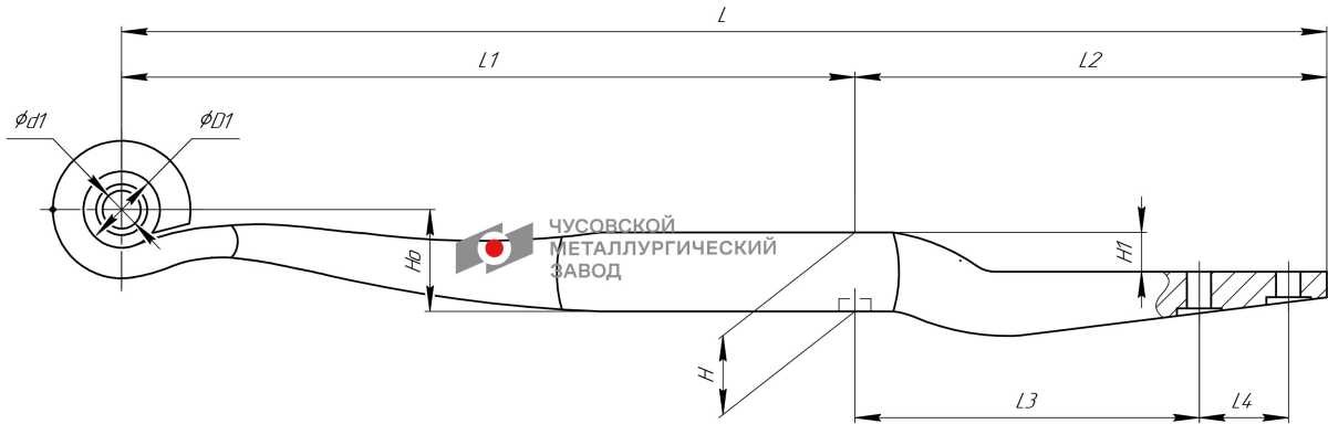 Рессора гнутая ол 706201BW-13.96.0 706201BW-13.96.0 OMK AUTO