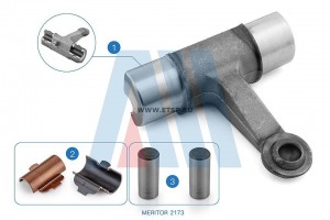 РМК суппорта рычаг MERITOR Elsa 195/225 RADIAL Рычаг , Роликовый Подшипник Рычаг 2173 ALCAN