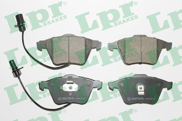Комплект тормозных колодок 05P1230 05P1230 LPR