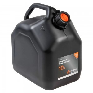 Канистра 10 л пластиковая PRO, крышка с защитой от детей (ACF-10SK) ACF-10SK AIRLINE