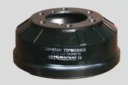 Барабан ПАЗ-320401,02 торм перед/зад (6 шпилек) (ступ. 165мм) /АМ/ 23350207010 AVTOMAGNAT
