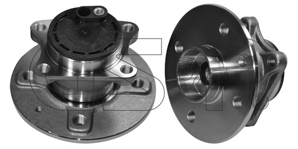 к-кт подшипника ступицы зад.!\ Peugeot 107, Citroen C1, Toyota Aygo All 05> 9400149 GS P