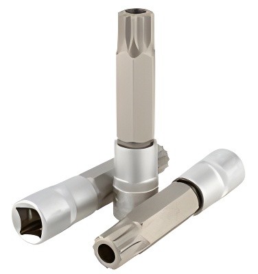 Головка торцевая с битой 1/2" Spline M16 "АвтоDело" Professional (L=100 мм) 39207 AVTO DELO