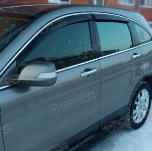 H11207 Дефлектора Honda CR-V (RE5) 2006- H11207 COBRA TUNING
