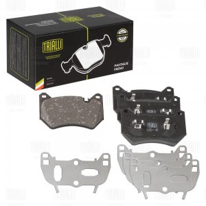 Колодки торм. для а/м Audi Q5 (16-) диск. перед. (с порш. зажимом) (PF 1006) PF1006 TRIALLI