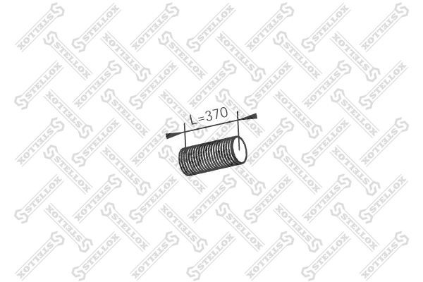 сетка глушителя! 90x94x375/390\MAN L2000/M90 82-01657-SX STELLOX