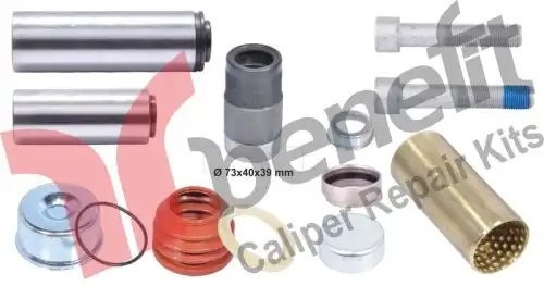 Ремкомплект суппорта KNORR SB6,SB7,SN6,SN7,SK7 (направляющие) BENEFIT 1673 BENEFITAUTO