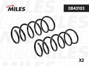 Пружина передней подвески RENAULT DUSTER 1.6 (KYB RA3429) DB43103 DB43103 MILES