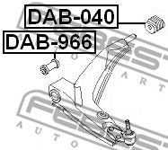 Сайлентблок DAB-040 DAB040 FEBEST