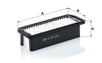 SUZUKI CELERIO 14- C 26 036 MANN FILTER