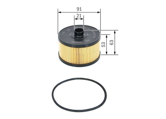 Фильтр масляный F026407231 F026407231 BOSCH