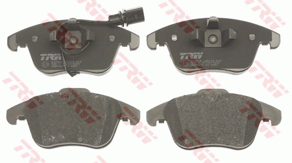 Колодки передние AUDI A4 (B8), A5 (8T_, 8F_) GDB1814 GDB1814 TRW