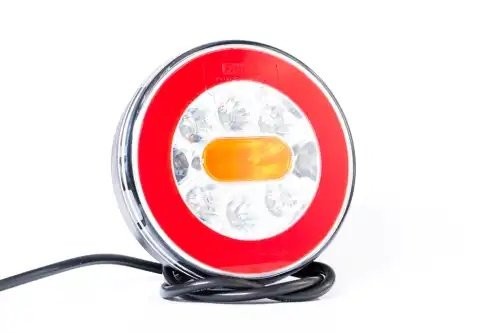 фонарь задний! LED 3-функциональный, 140х50,5 с проводом 1м \ FT110LED FRISTOM