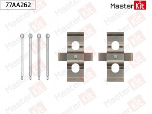 Комплект установочный тормозных колодок Mercedes-Benz СЕДАН (W124) 1984 - 1993 7 77AA262 MASTER KIT