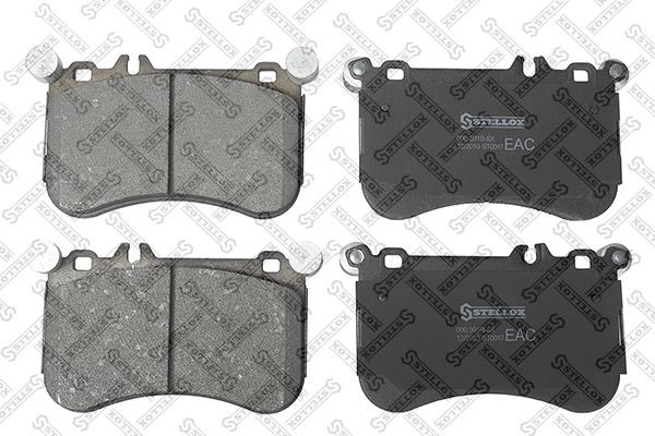 колодки дисковые п.! с антискр. пл.\ MB CLS/CL C216 5.0 11> 000-391B-SX STELLOX