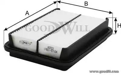 Фильтр воздушный AG503 AG 503 GOODWILL